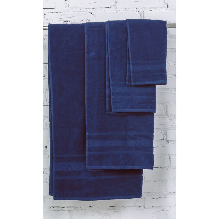 Полотенце MirSon набор банных №5073 Elite SoftNess Darkblue 40х70, 50х90, 70х (2200003975659) изображение 3