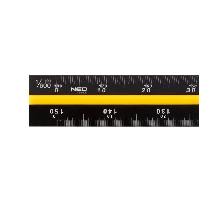 Линейка строительная Neo Tools треугольная, алюминий, 30 см (72-205) изображение 7