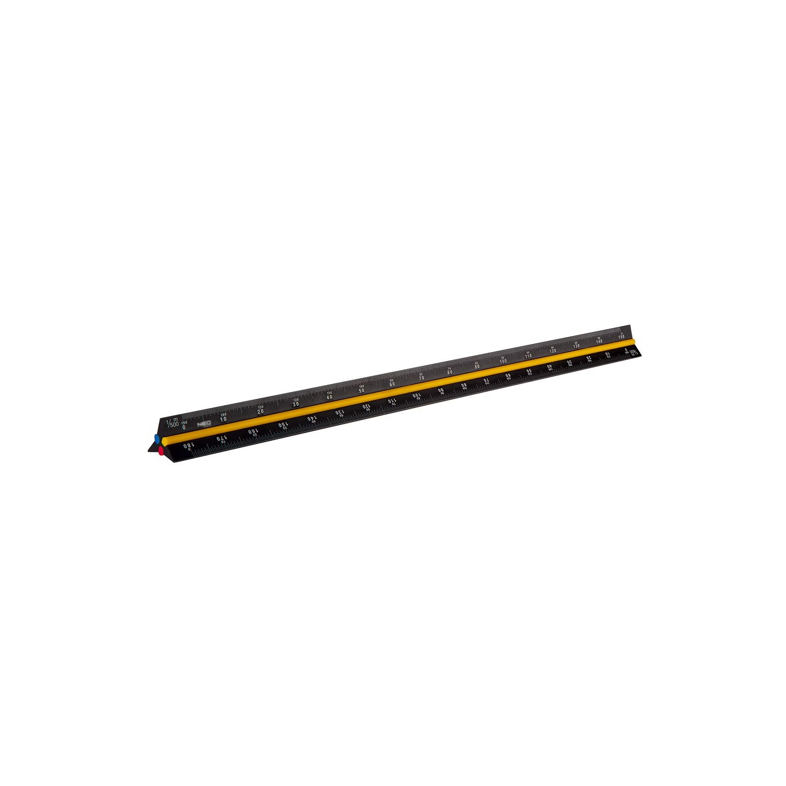 Линейка Neo Tools треугольная, алюминий, 30 см (72-205)