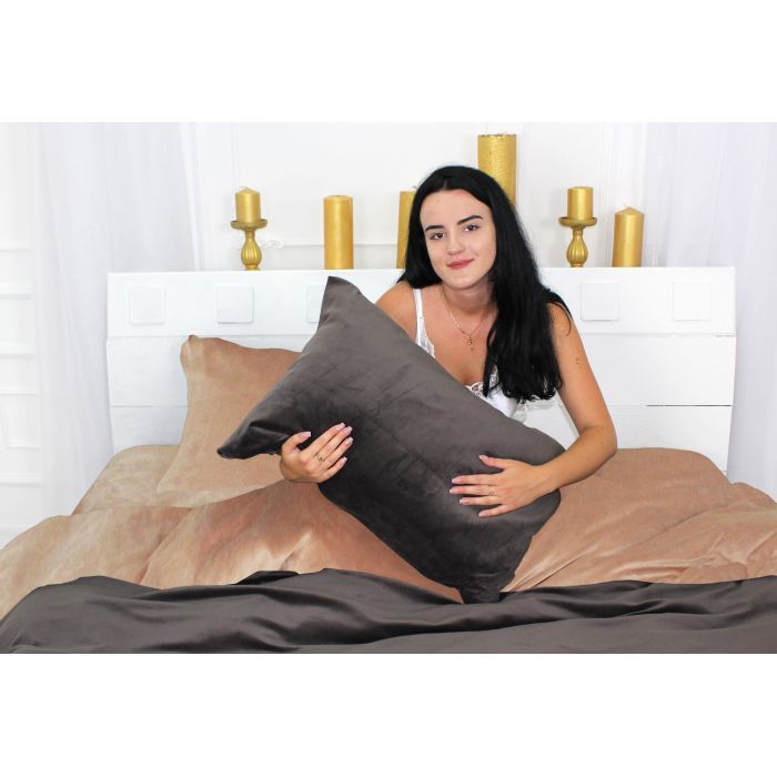 Постільна білизна MirSon Велюр Winter Frost 28-0004 + 28-0003 Kohleria Velvet 143х210 (2200004008608) зображення 4