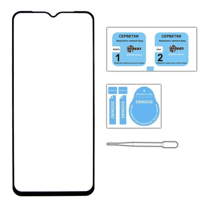 Скло захисне Dengos Full Glue Realme 9 4G (TGFG-216) зображення 3