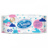 Дитячі вологі серветки Smile baby з рисовим молочком, 56 шт (4823071649215)