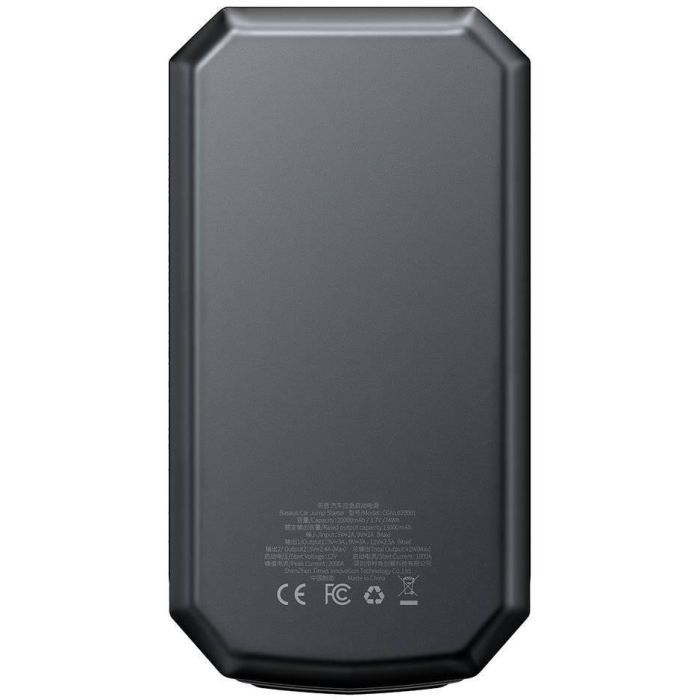 Пуско зарядное устройство Baseus 20000mAh Super Energy Max Car Jump Starter (CGNL020001) изображение 3