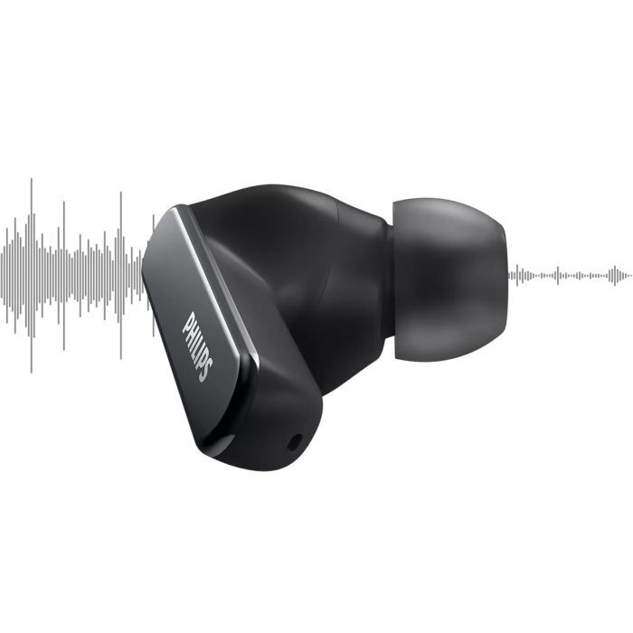 Наушники Philips TAT5506 TWS ANC Pro IPX5 Touch control Mic Black (TAT5506BK/00) изображение 11