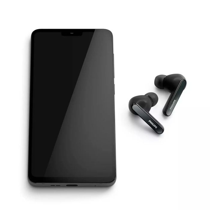 Наушники Philips TAT5506 TWS ANC Pro IPX5 Touch control Mic Black (TAT5506BK/00) изображение 9