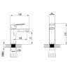 Смеситель Corso MARMORE DB-1A138C (9623000) (DB-1A138C) изображение 5