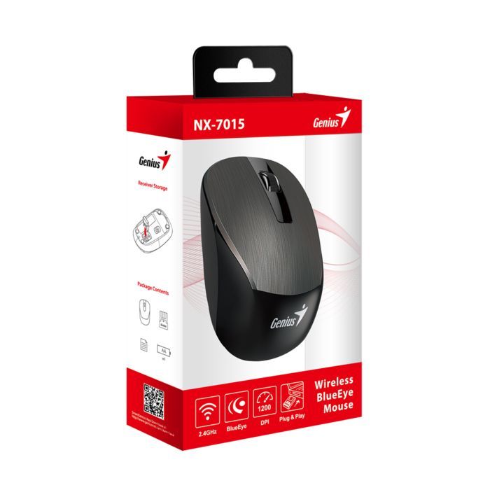 Мышка Genius NX-7015 Wireless Silver (31030019404) изображение 3