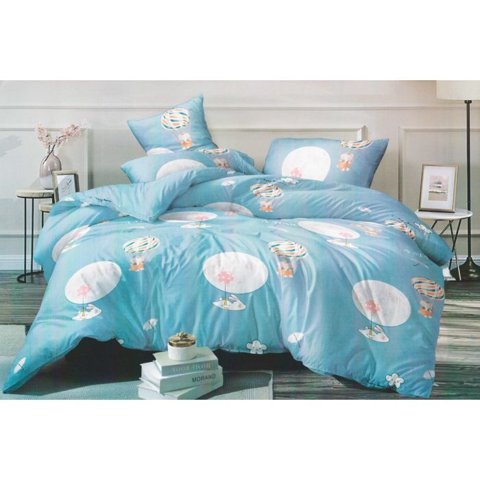 Простынь MirSon Сатин Premium 22-1190 Praia 200х220 см (2200002306324)