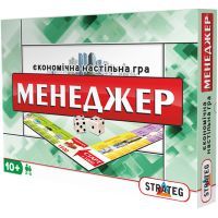 Настольная игра Strateg Менеджер (4820175990922)