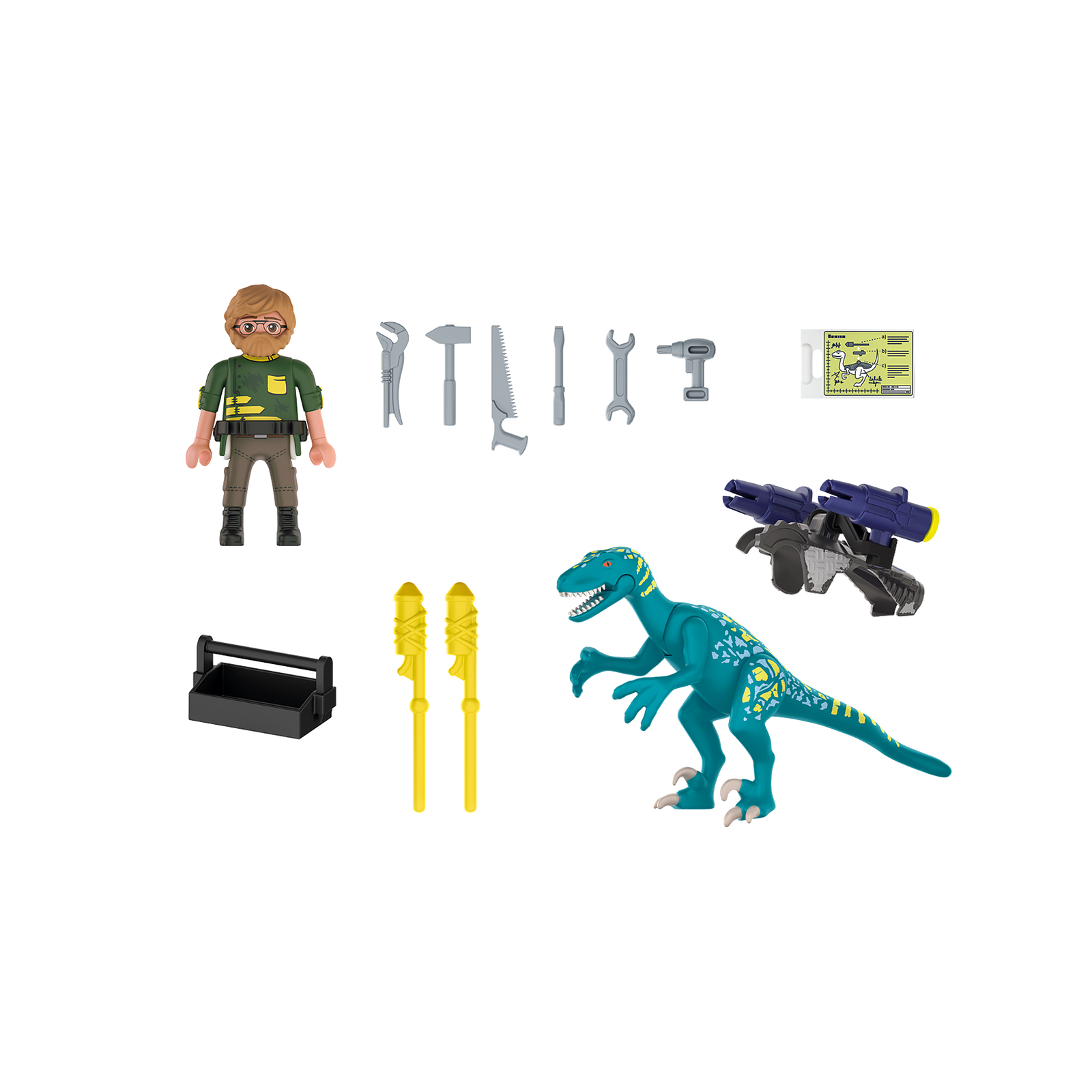 Конструктор Playmobil Dino rise Дейноних готов к бою (70629) изображение 2