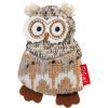 Игрушка для собак GiGwi Plush Сова с пискавкой 10 см (75036)