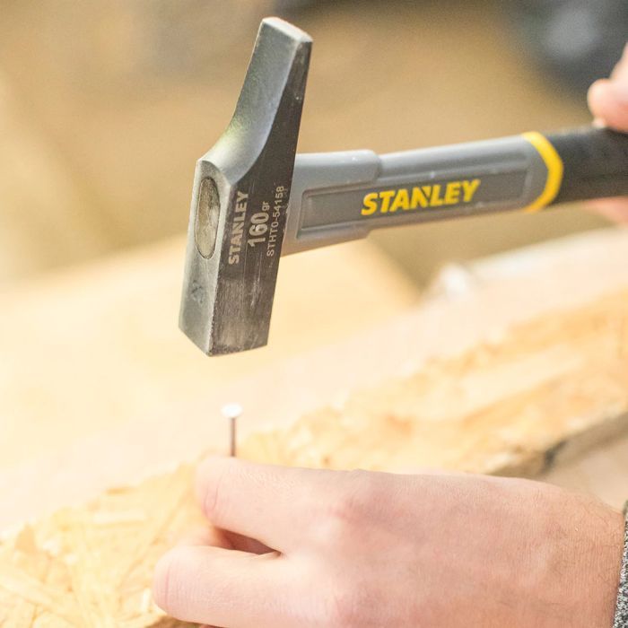 Молоток Stanley столярный Fiberglass, G=160гр, размер головки 20мм. (STHT0-54158) изображение 3