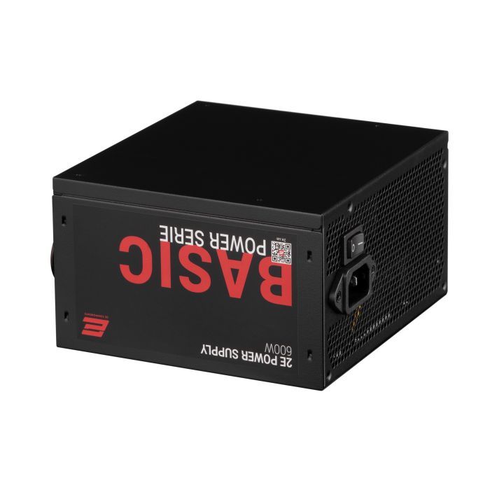 Блок живлення 2E BASIC POWER (600W), 80, 120mm, 1xMB 24pin(20+4), 1xCPU 8pin(4+4), 3xMolex, 4xSATA, 2xPCIe 8pin( (2E-BP600-120APFC) зображення 6