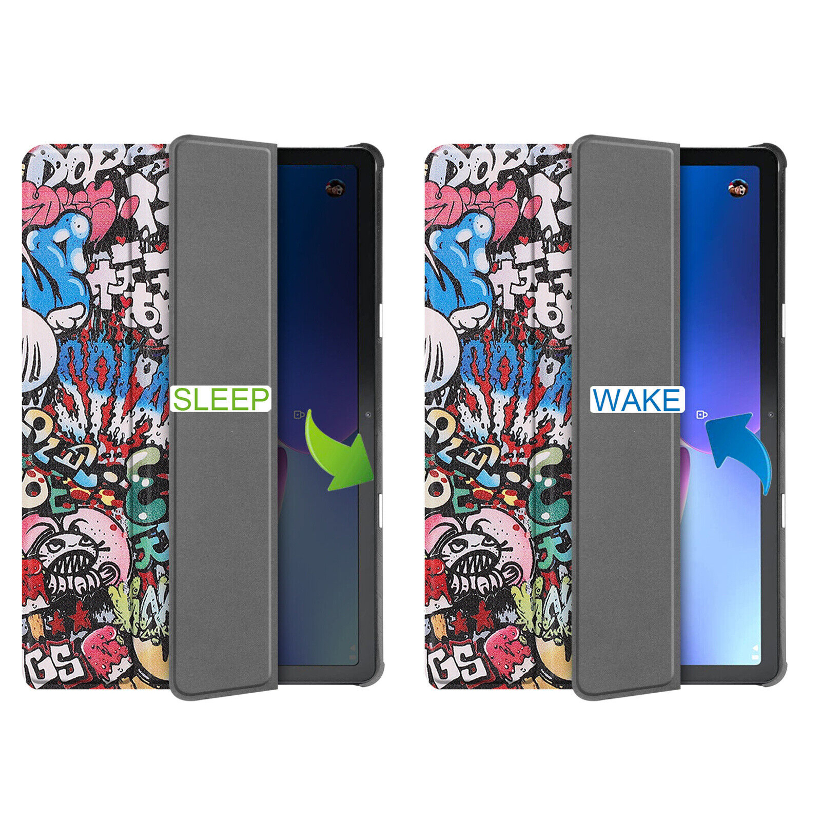 Чехол для планшета BeCover Smart Case Lenovo Tab M10 TB-328F (3rd Gen) 10.1" Graffiti (708294) изображение 8