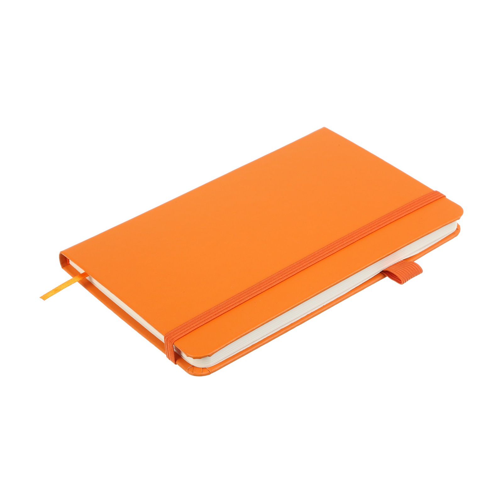 Книга записная Buromax Etalon 125x195 мм 96 листов в линию обложка из искусственной кожи Оранжевая (BM.291260-11) изображение 3