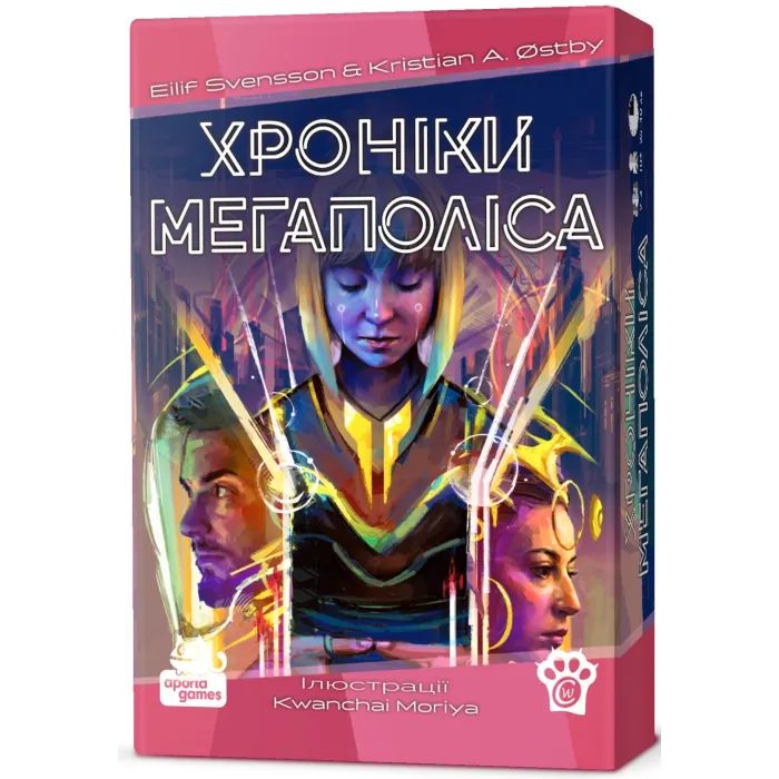 Настольная игра WoodCat Хроники Мегаполиса (Capital Lux 2), Украинский (W0012)