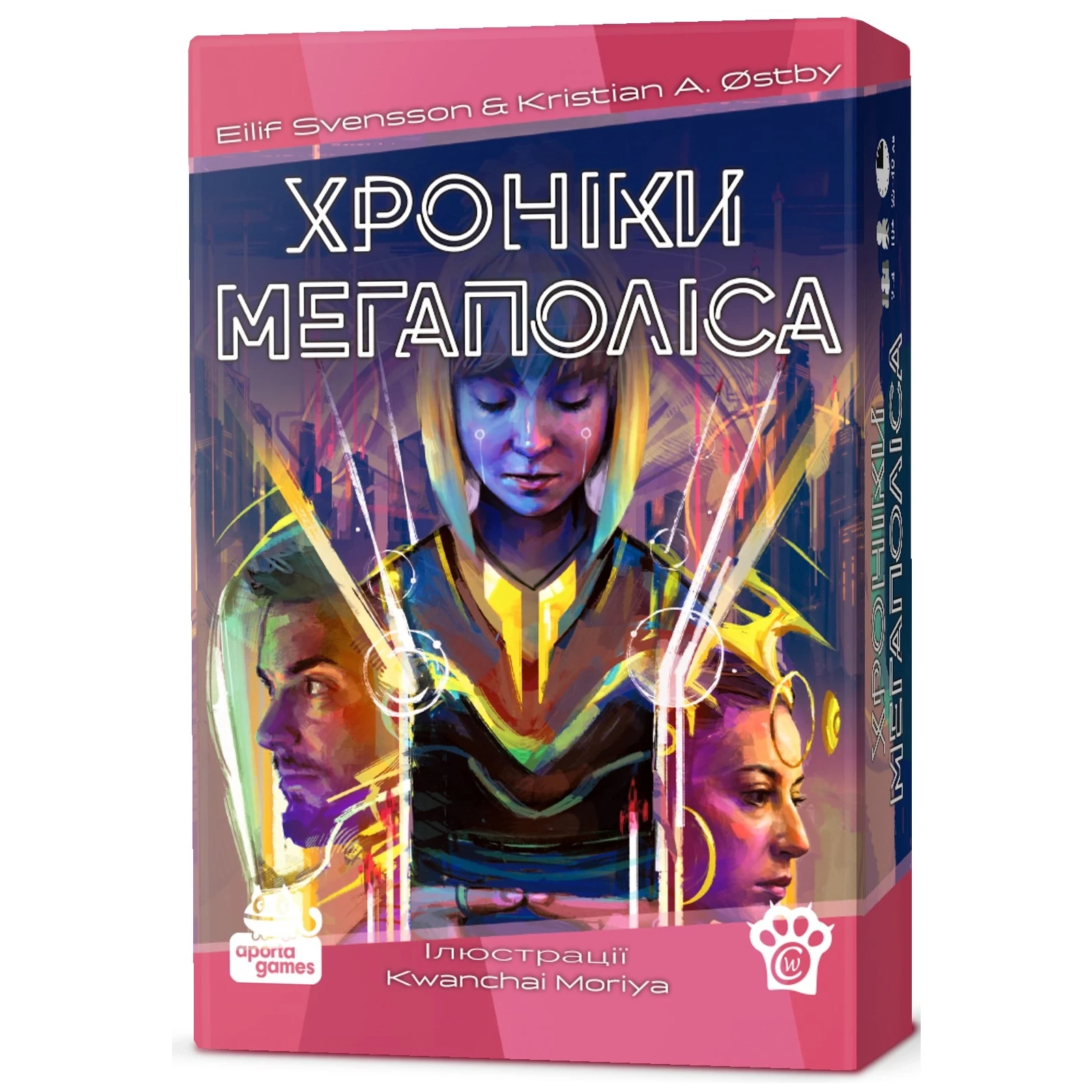 Настольная игра WoodCat Хроники Мегаполиса (Capital Lux 2), Украинский (W0012)