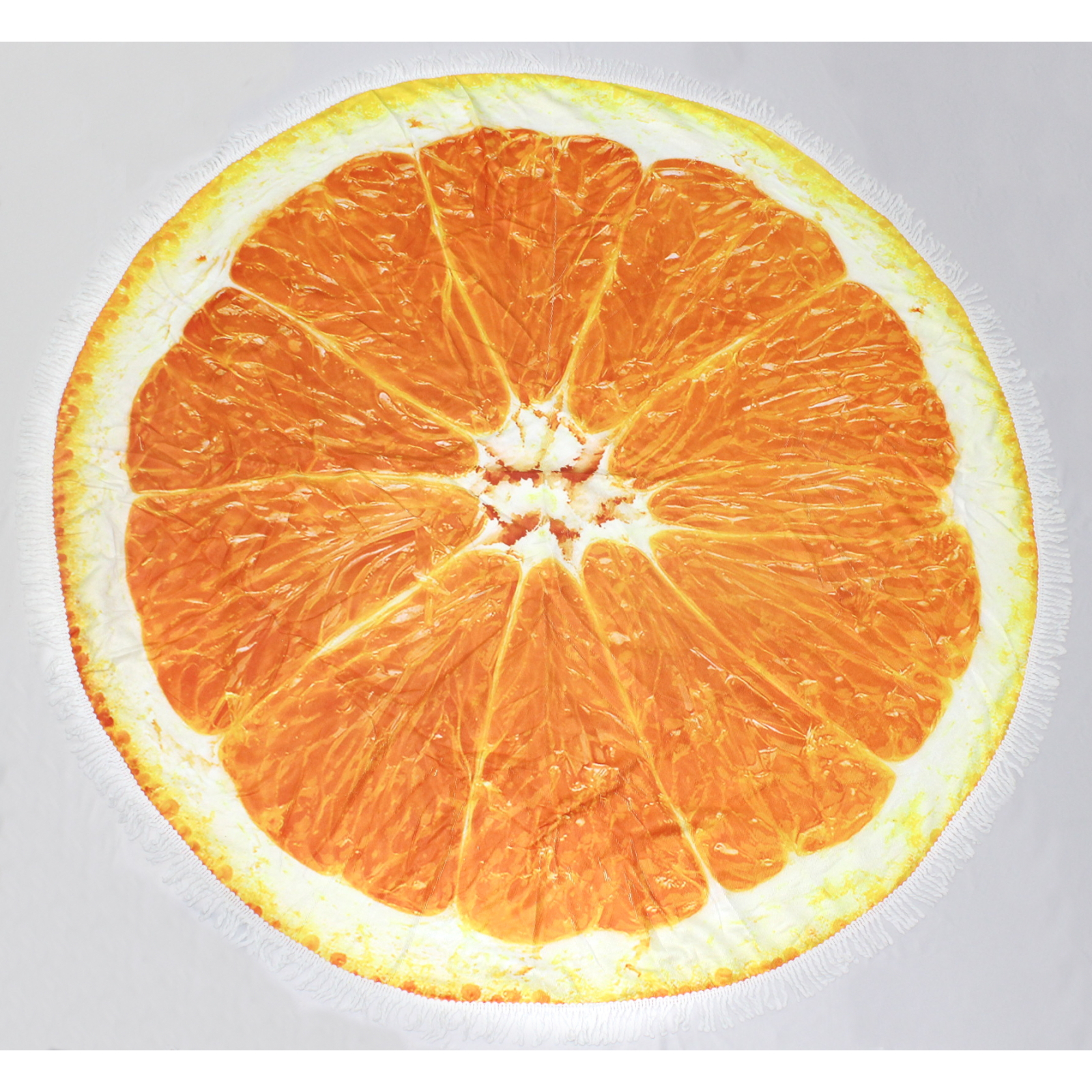 Полотенце MirSon пляжное №5065 Summer Time Orange 150x150 см (2200003947731) изображение 2