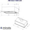 Вытяжка кухонная Minola HBI 5623 BL 1000 LED изображение 10