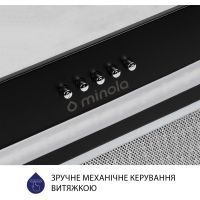 Вытяжка кухонная Minola HBI 5623 BL 1000 LED изображение 6