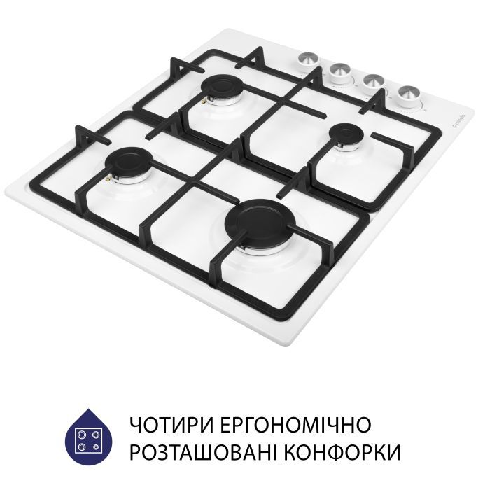 Варочная поверхность Minola MGM 615204 WH изображение 3