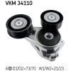 Натягувач ременя з роликом SKF VKM 34110
