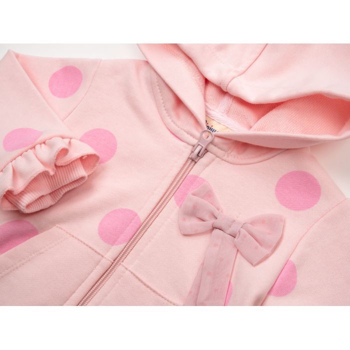 Кофта дитяча Miniworld на блискавці (16797-68G-pink) зображення 3