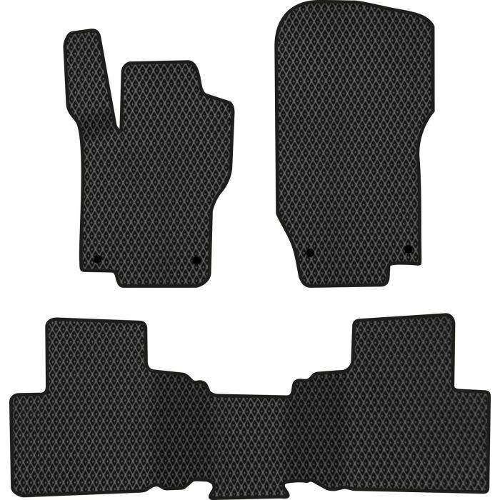 Килимок в салон EVAtech Mercedes-Benz ML-Class (W164) 2005-2011 2 поко (MB11723Z3MS4RBB)