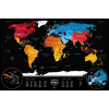 Скретч карта 1DEA.me Travel Map Weekend Black World (silver) (13073) изображение 3