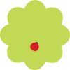 Бумага для заметок Axent с клейким слоем Flower 70х70мм, 50 листов (2444-05-A)