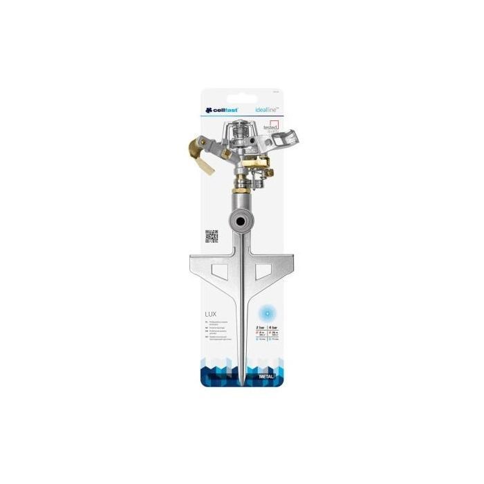 Зрошувач Karcher пульсуючий Cellfast LUX, металевий, до 530 м2 (52-160) зображення 2