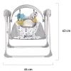 Кресло-качалка Kinderkraft Flo Pink (5902533909056) изображение 5