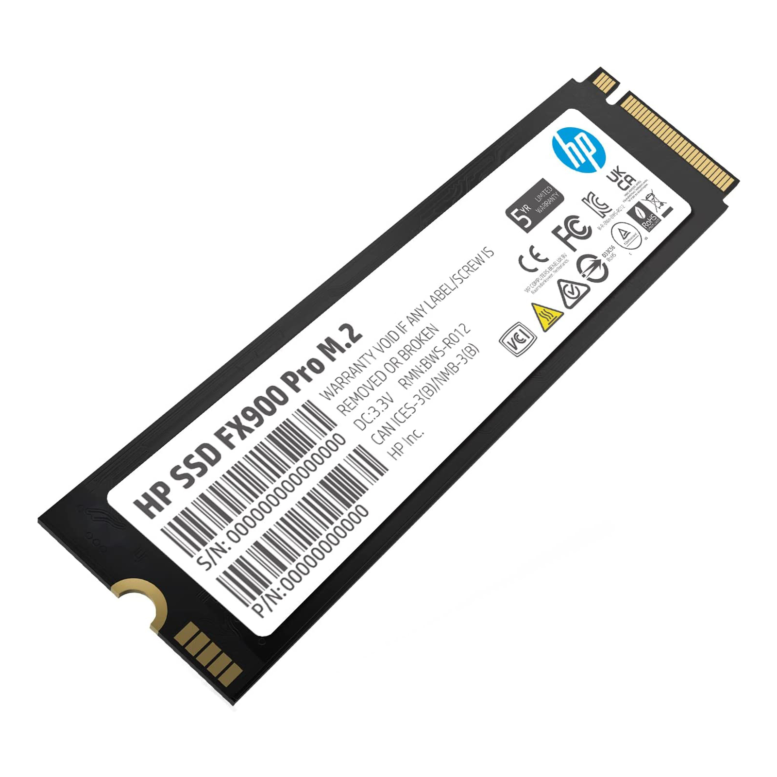 Накопитель SSD M.2 2280 2TB FX900 Pro HP (4A3U1AA)