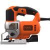 Электролобзик Black&Decker 50 Вт, 1000 - 3100 ход/мин, 2.2 кг, кейс (BES610K) изображение 3