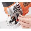 Электролобзик Black&Decker 50 Вт, 1000 - 3100 ход/мин, 2.2 кг, кейс (BES610K) изображение 5