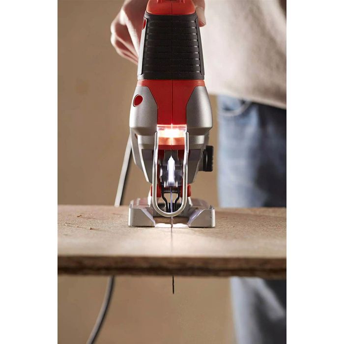 Электролобзик Black&Decker 50 Вт, 1000 - 3100 ход/мин, 2.2 кг, кейс (BES610K) изображение 9