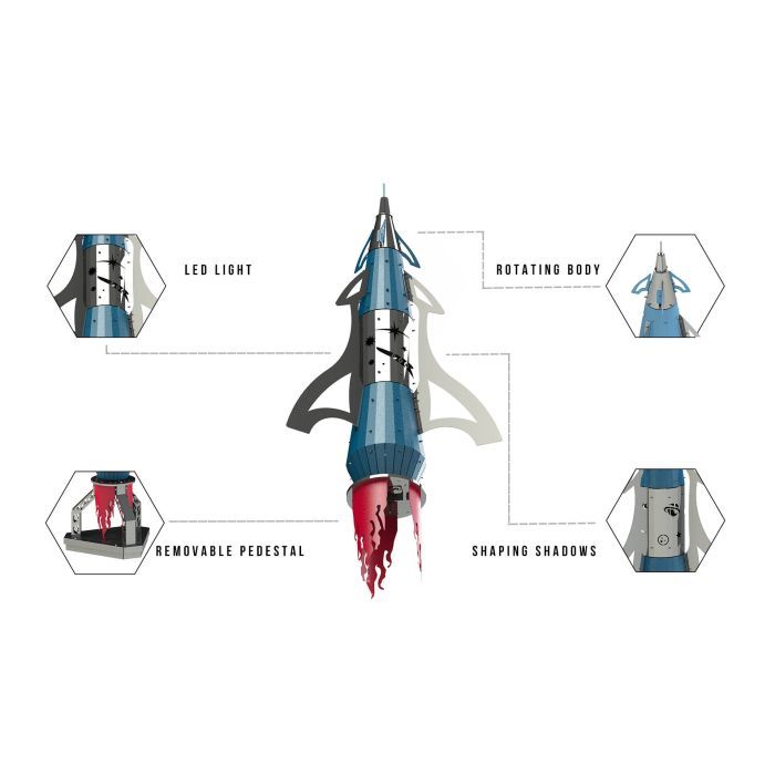 Конструктор Metal Time коллекционная модель Ad Astra (MT050) изображение 3