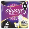 Гигиенические прокладки Always Platinum Secure Night (Размер 4) 5 шт. (8001841449821)