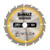 Диск пильний DeWALT CONSTRUCTION 165 х 20 мм, 16z (ATB), 20 градусів (DT1948)