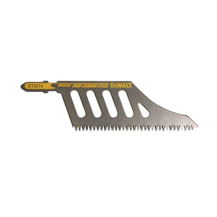 Полотно DeWALT для электролобзика, по древесине, прямой, L=112, WL=74, 2.3 мм, 1 шт (DT2074) изображение 2