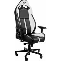 Кресло игровое GT Racer X-8009 Black/White