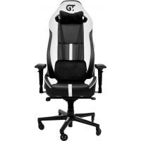 Кресло игровое GT Racer X-8009 Black/White изображение 4
