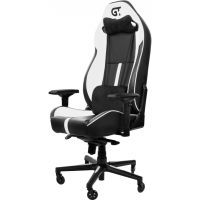 Кресло игровое GT Racer X-8009 Black/White изображение 5