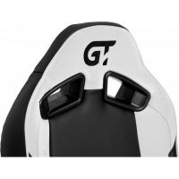 Кресло игровое GT Racer X-8009 Black/White изображение 6