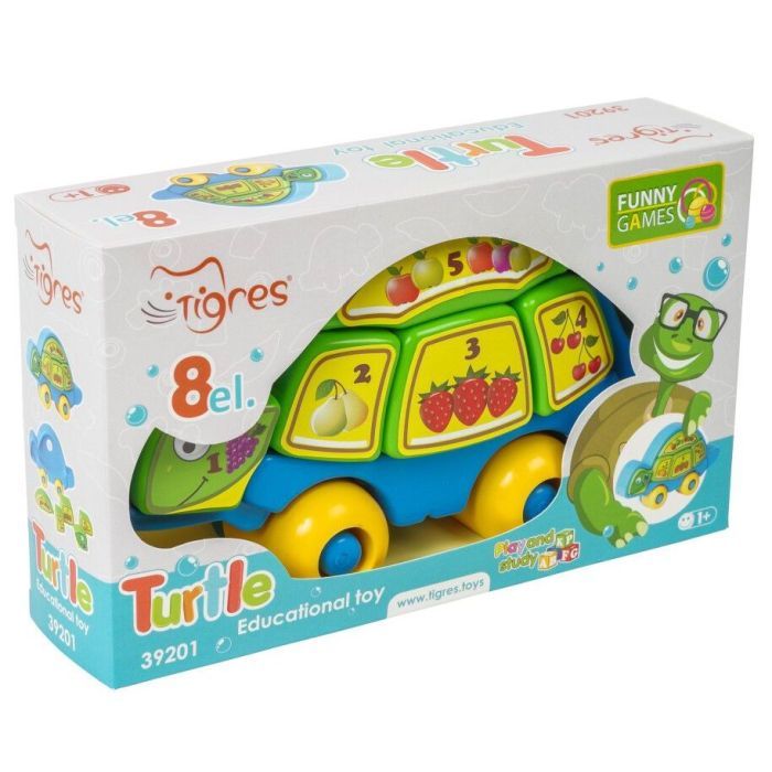 Развивающая игрушка Tigres Черепаха-Умняха (39201) изображение 3