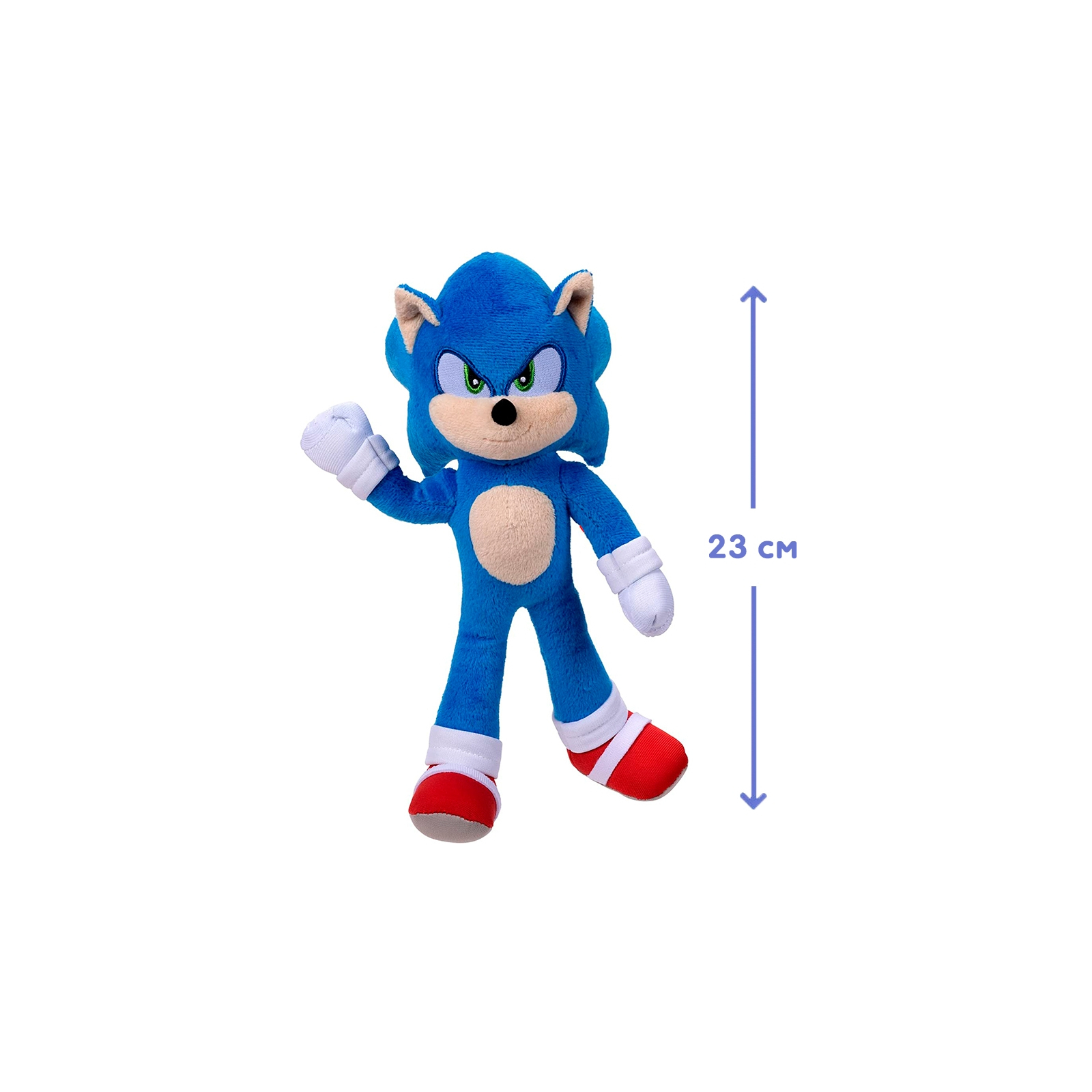 Мягкая игрушка Sonic the Hedgehog Соник 23 см (41274i) изображение 2