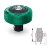 Трещотка Toptul мини дисковая 1/4" 52 зубца (CAUB0826) изображение 2