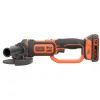 Шліфувальна машина Black&Decker 18V, 4Ah, 125 мм, 8600 об/хв (BCG720M1) зображення 2