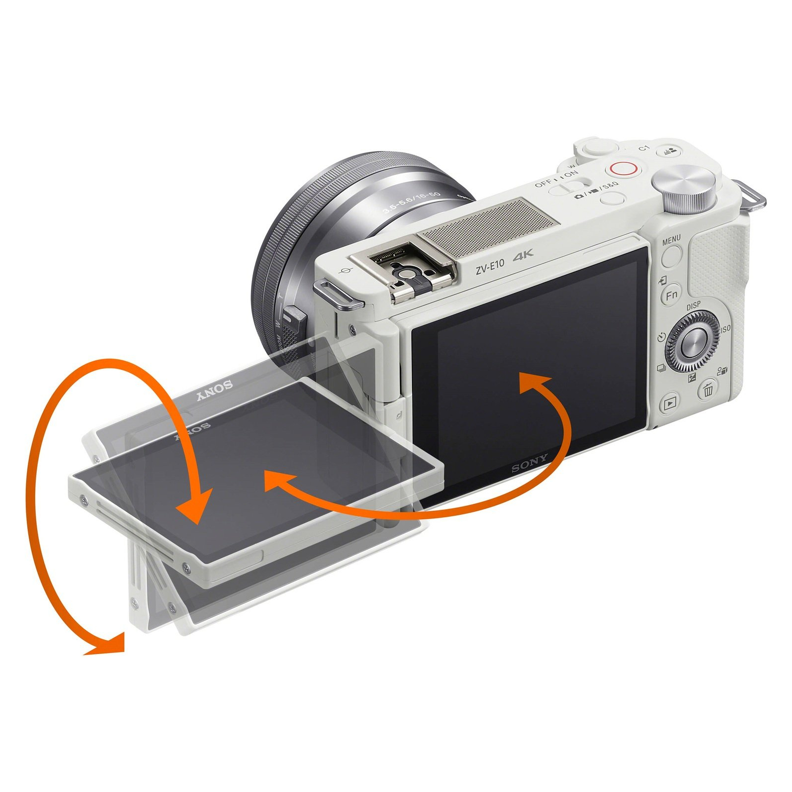 Цифровий фотоапарат Sony Alpha ZV-E10 kit 16-50mm White (ZVE10LW.CEC) зображення 11