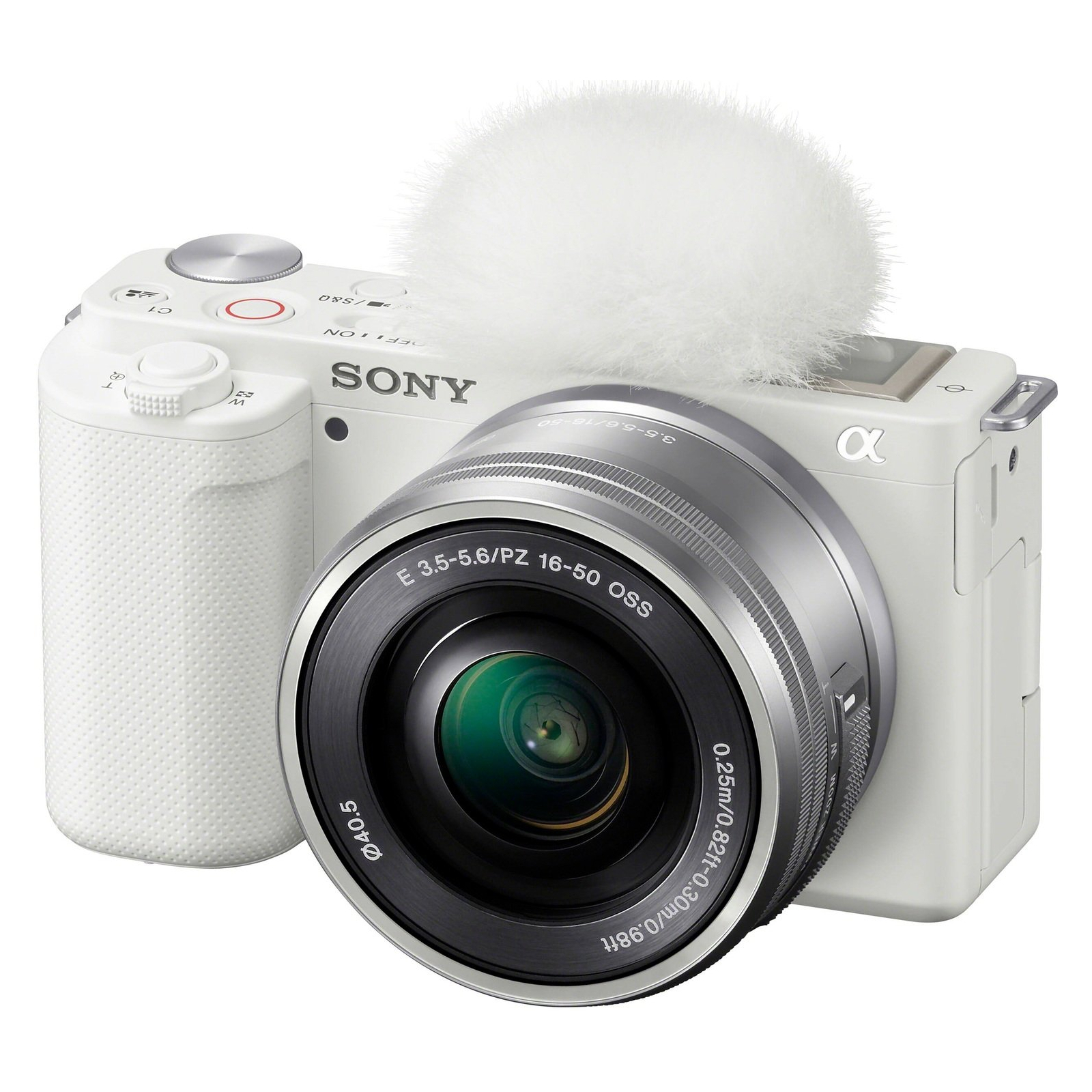 Цифровий фотоапарат Sony Alpha ZV-E10 kit 16-50mm White (ZVE10LW.CEC) зображення 3